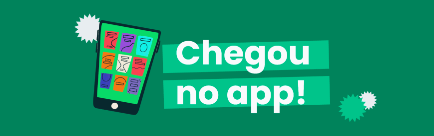 Chegou no app: confira os títulos de outubro!